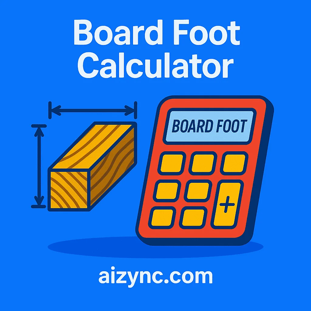 Board Foot Calculator