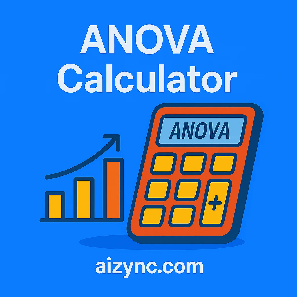 ANOVA Calculator