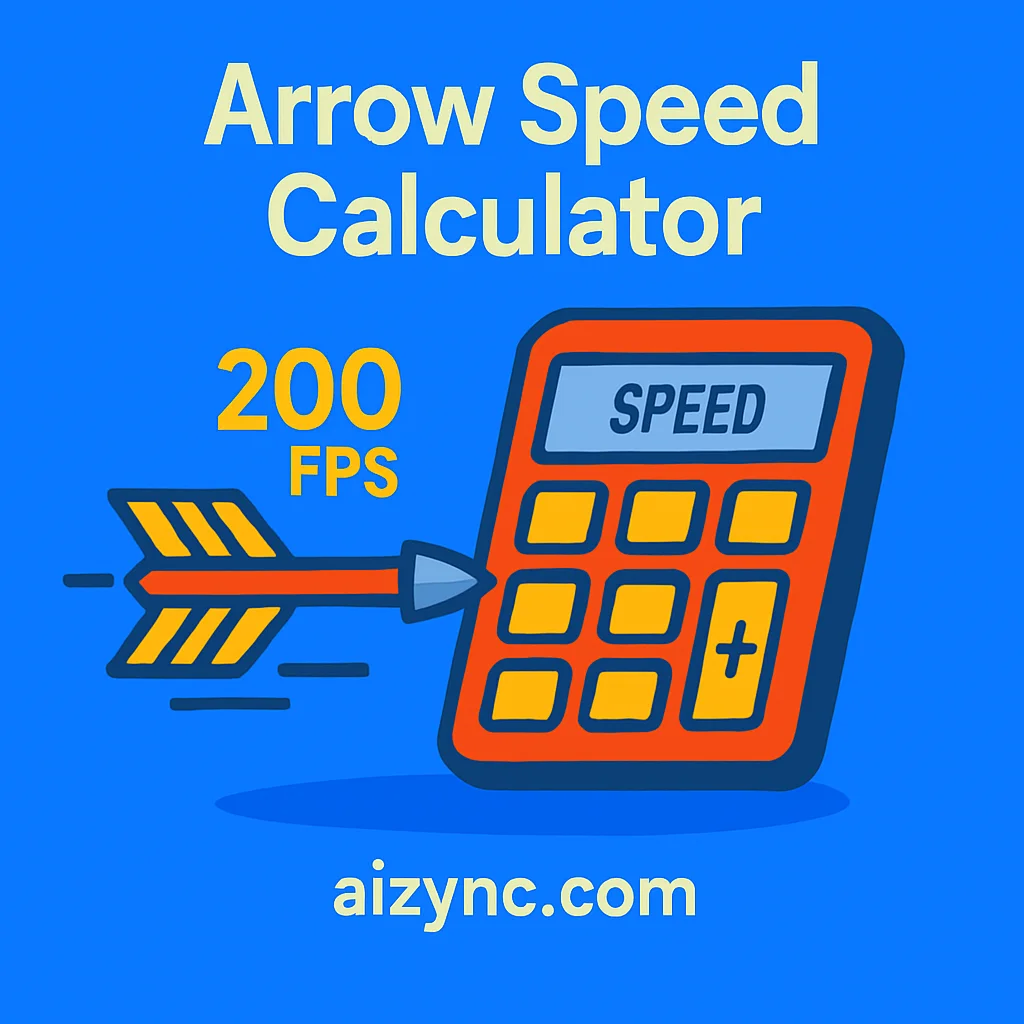 Arrow Speed Calculator
