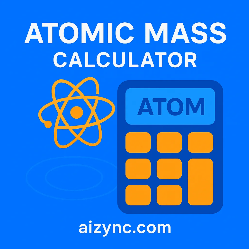 Atomic Mass Calculator