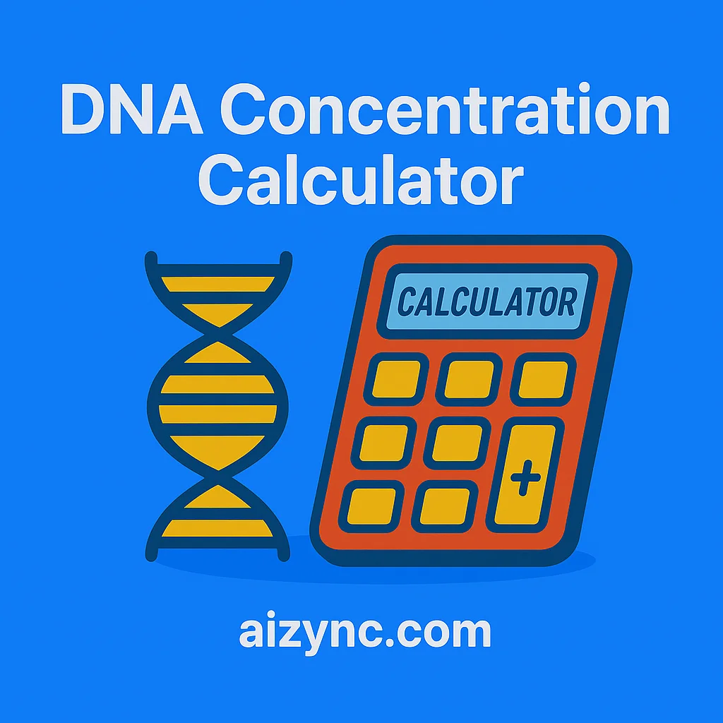 DNA Concentration Calculator