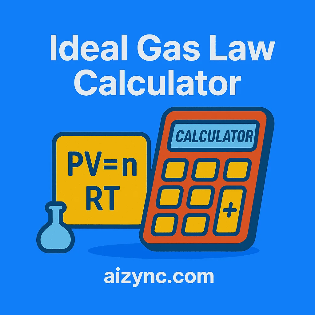 Ideal Gas Law Calculator