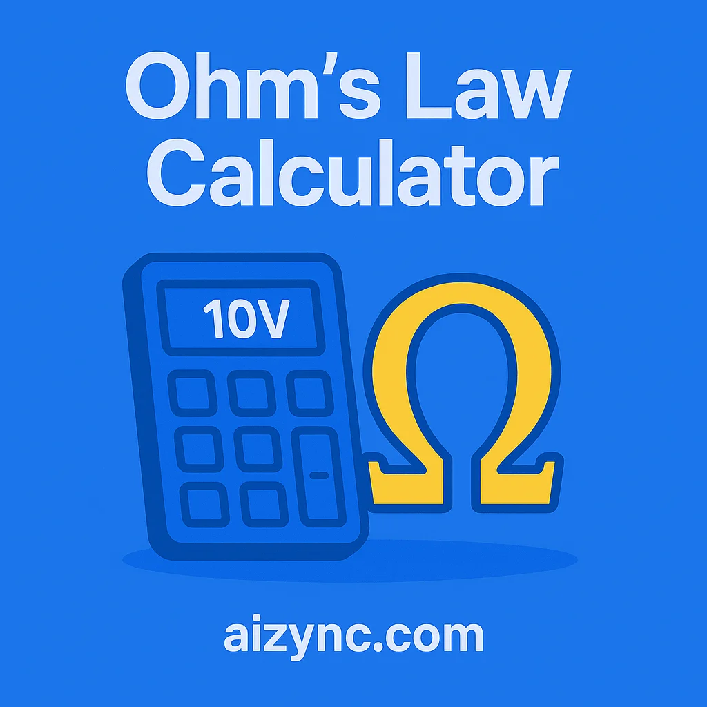 Ohm’s Law Calculator