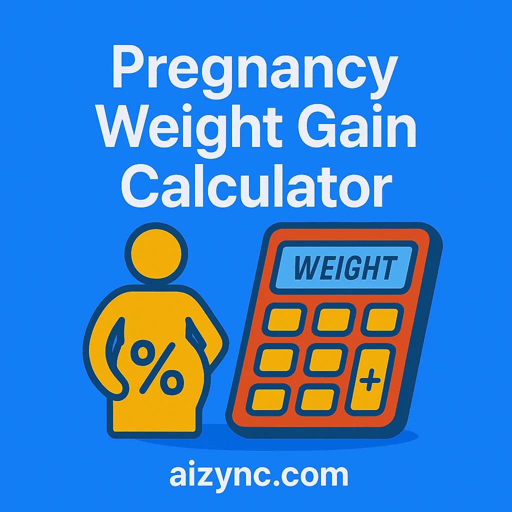 Pregnancy Weight Gain Calculator