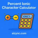Percent Ionic Character Calculator