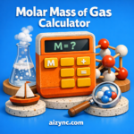 Molar Mass of Gas Calculator – Free  & Accurate